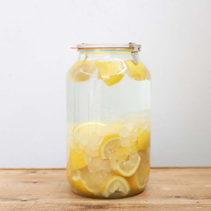 Weck 3000 ml Silindir Saklama ve Konserve Tursu Kavanozu