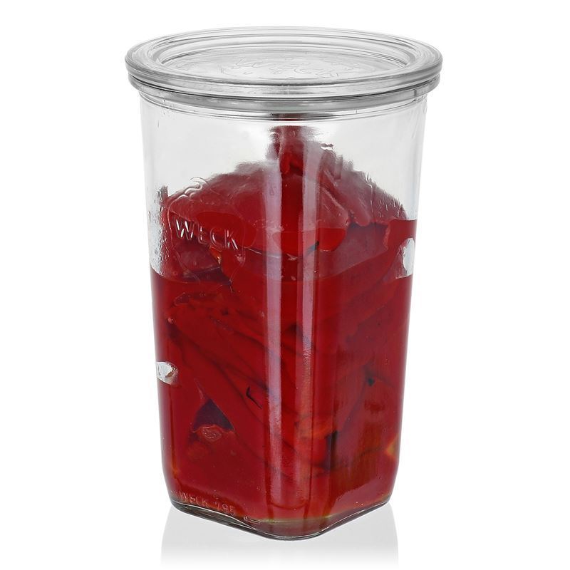 Weck 795 ml Quadro Saklama ve Konserve Kavanozu