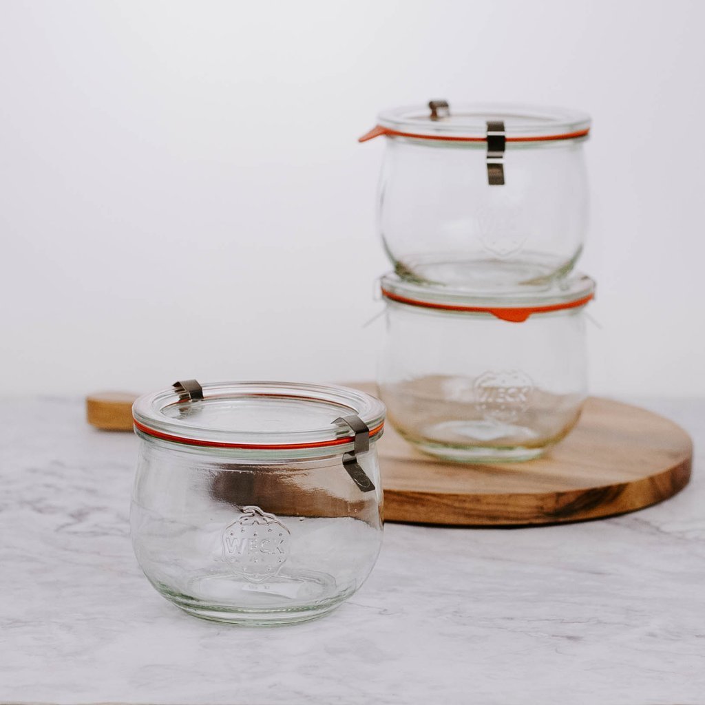 Weck 580 ml Lale Saklama Kavanoz Set ( 3 Adet )