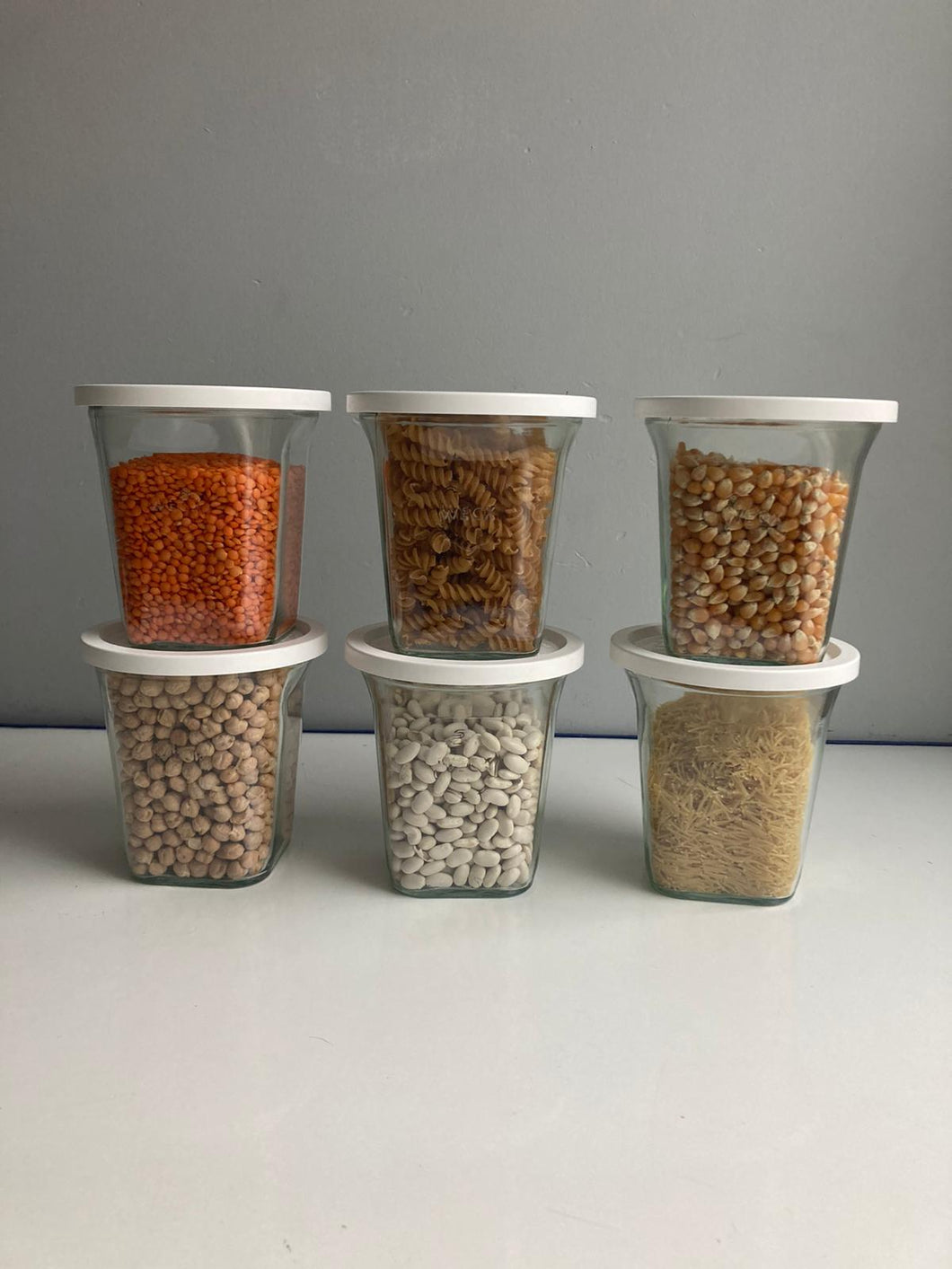 Weck 545 ml Quadro Saklama Kavanozu
