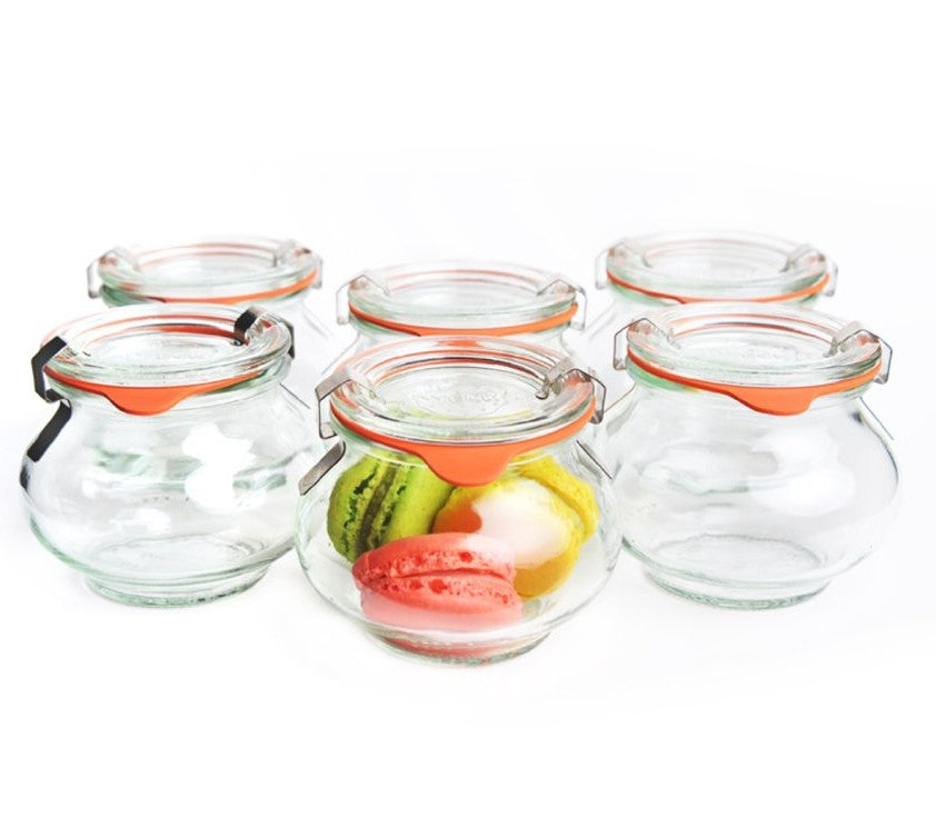 Weck 220 ml Deco Saklama Kavanoz Set ( 6 Adet )