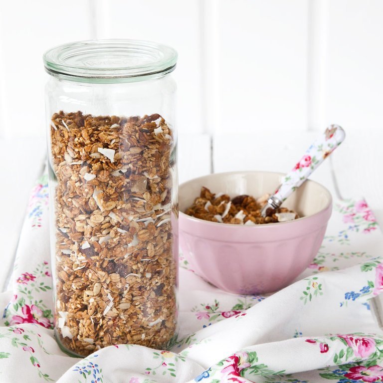 Weck 1040 ml Silindir Saklama ve Konserve Kavanozu